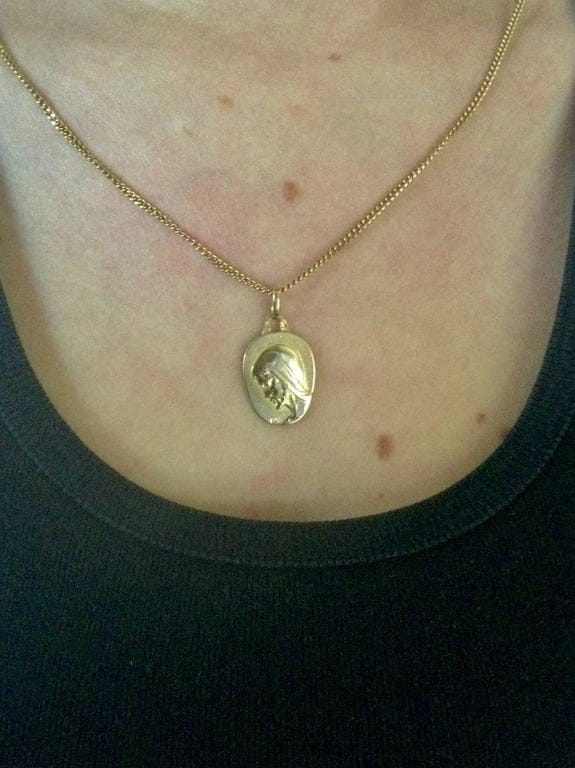 Yellow Gold Pendant - Image 2
