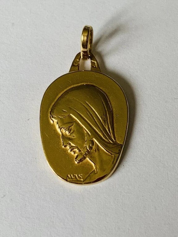 Yellow Gold Pendant - Image 3