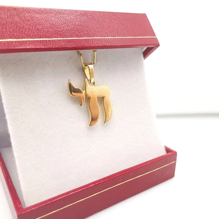 Hay pendant in gold - Image 2