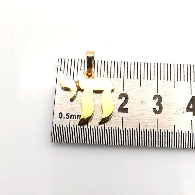 Hay pendant in gold - Image 4