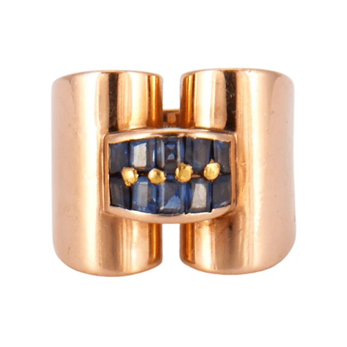 MAUBOUSSIN - Ring Tank Sapphires