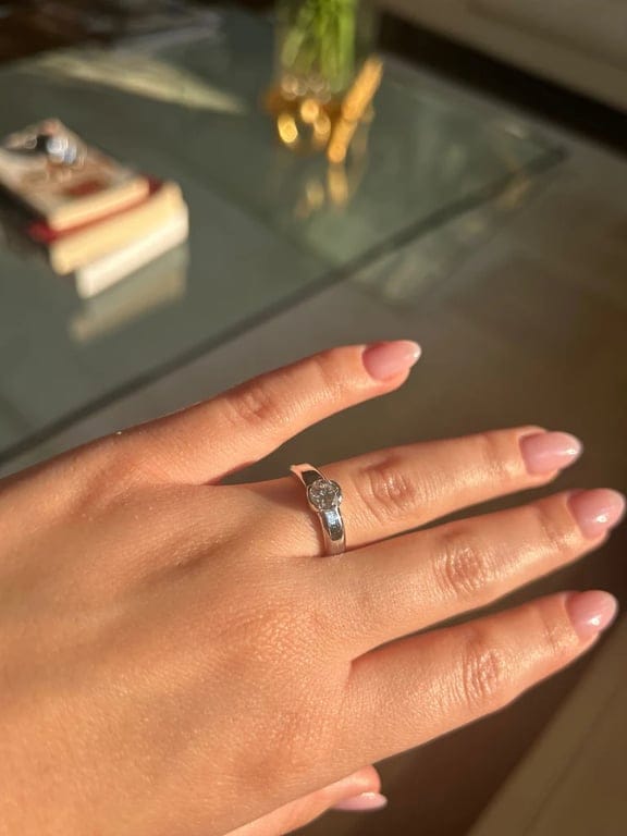 Ring - White gold and diamond - Image 8