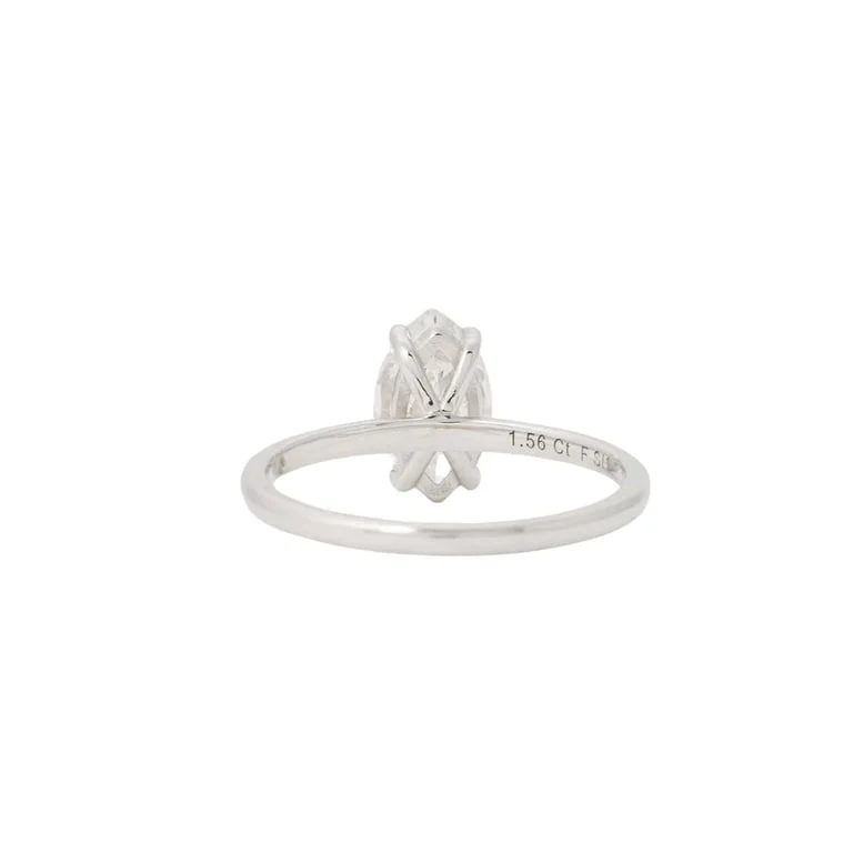 Marquise diamond ring - Image 8