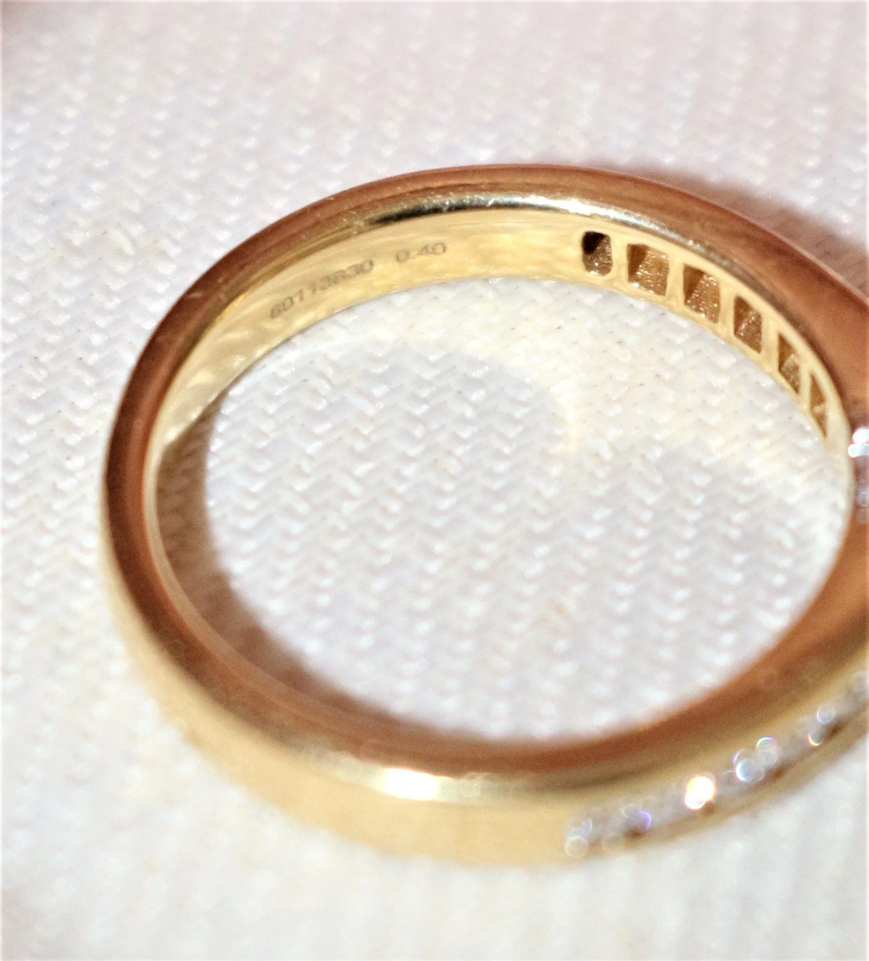 Solitaire ring 0.40ct Maison BIRKS - Image 6
