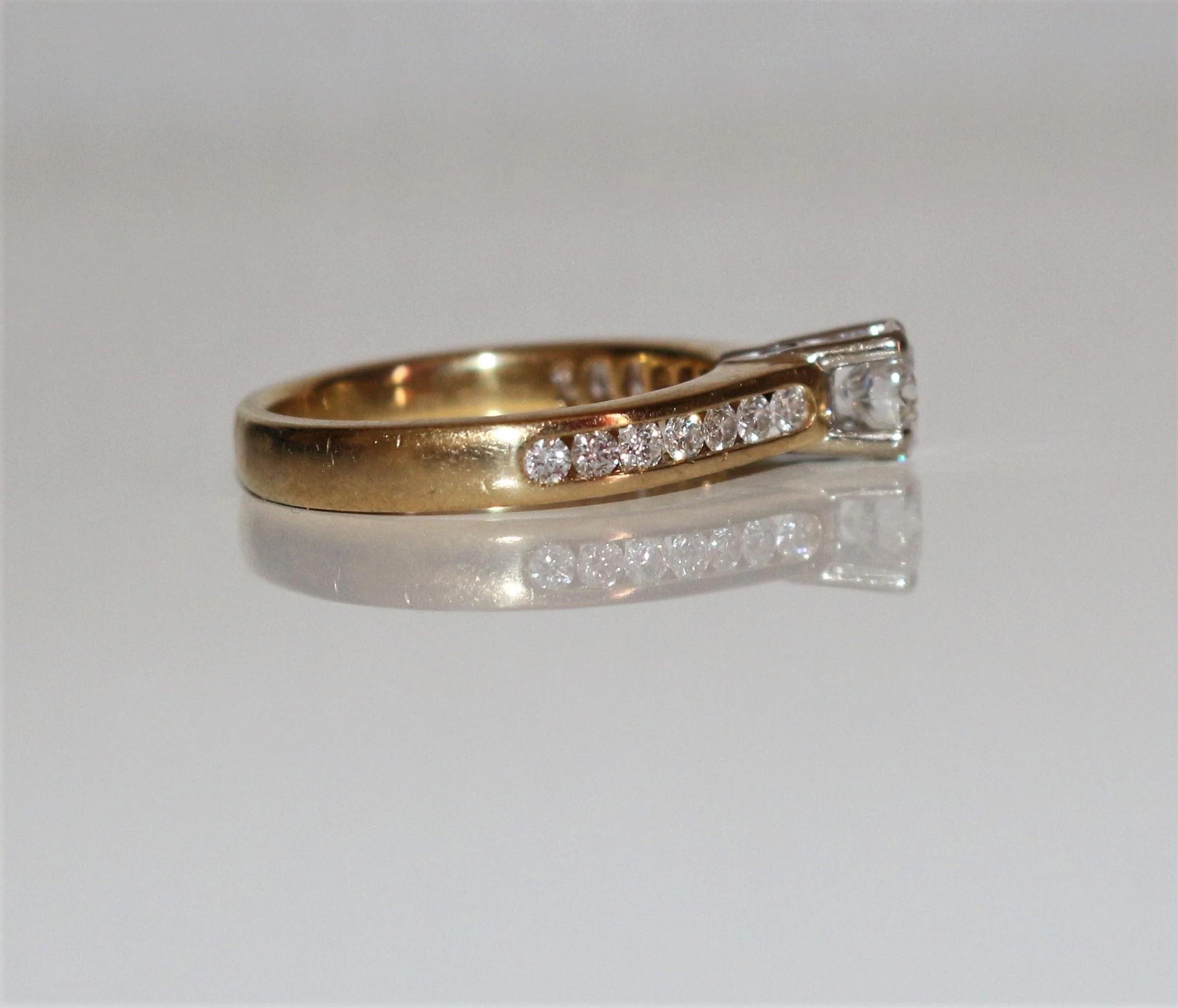 Solitaire ring 0.40ct Maison BIRKS - Image 7