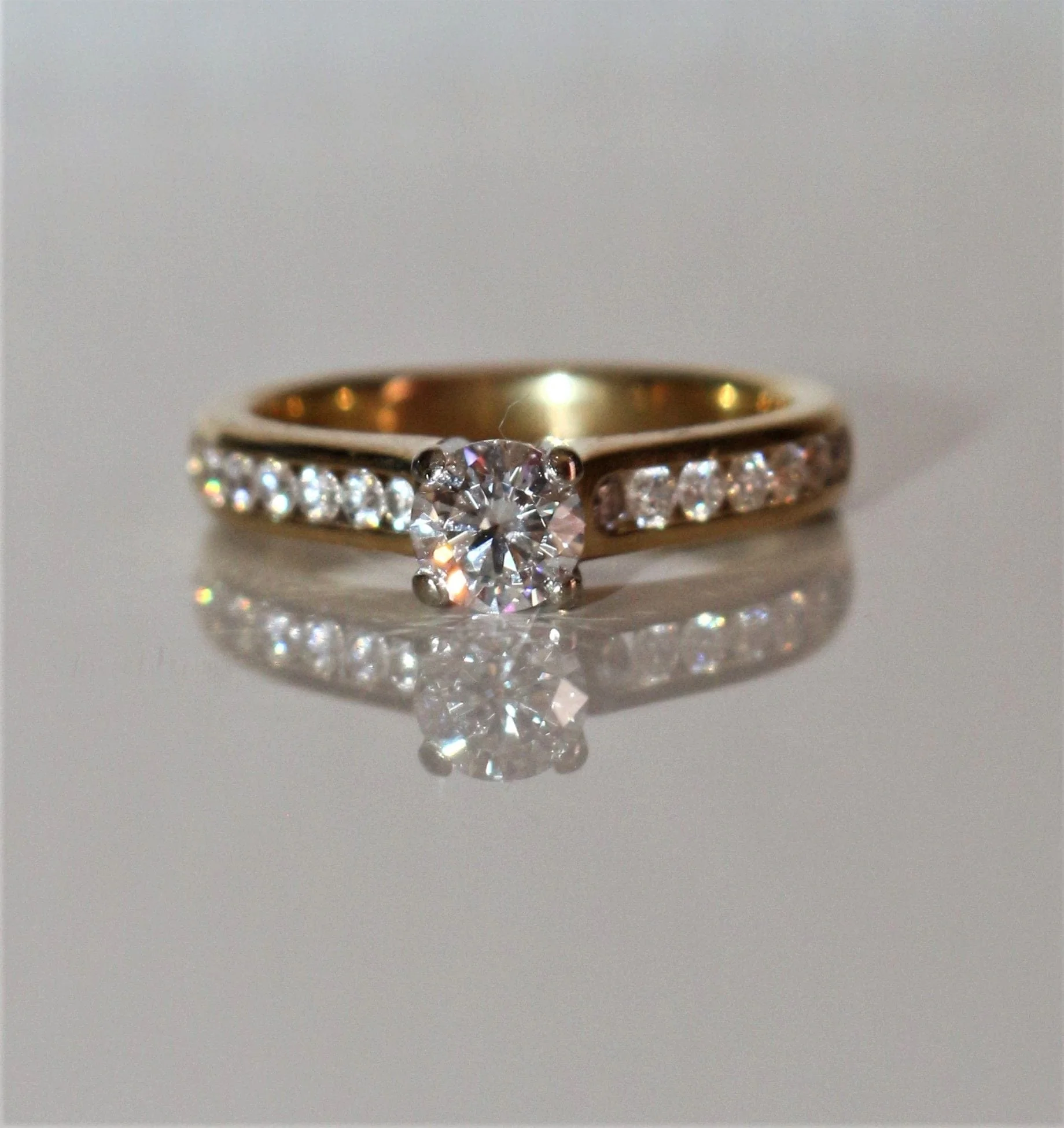 Solitaire ring 0.40ct Maison BIRKS - Image 8