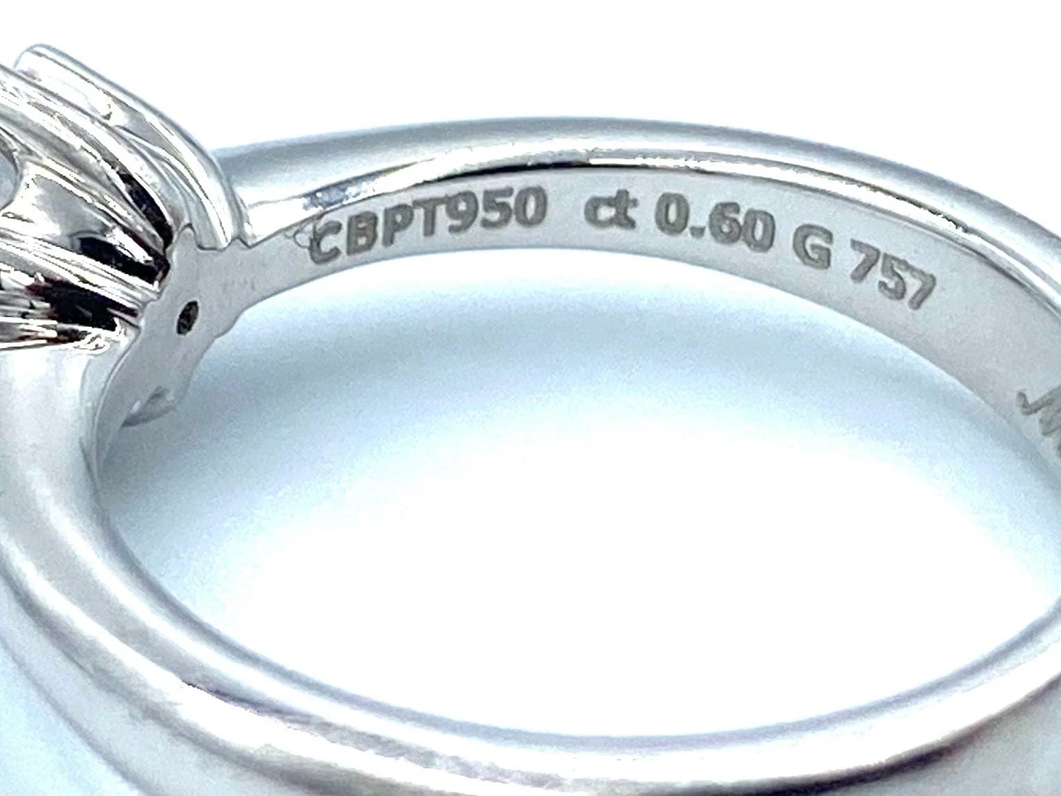 Bucherer diamond solitaire 0.60ct - Image 8