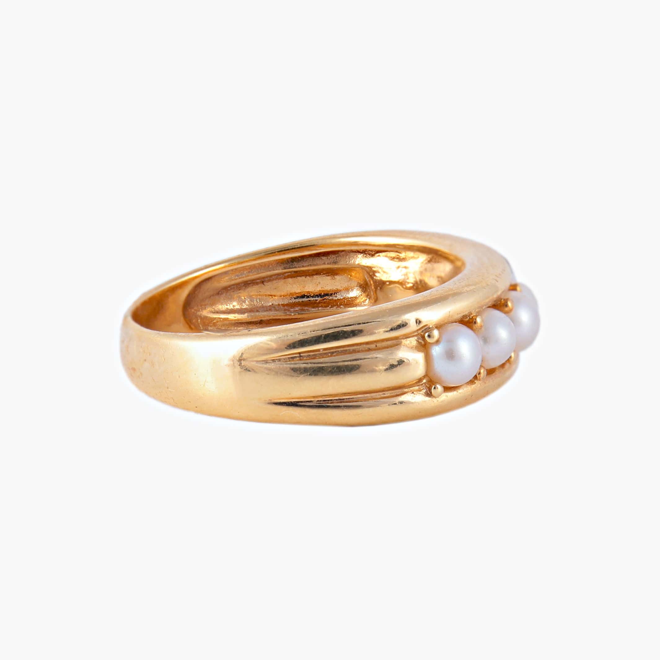 Pearl wedding ring - Image 4