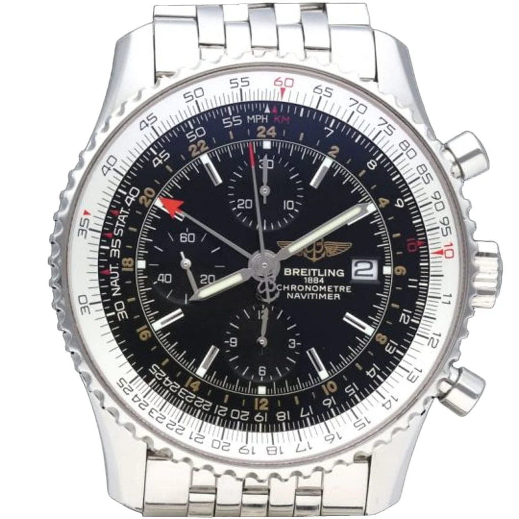 Breitling Navitimer World Gmt Chronograph Watch