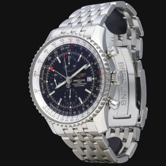 Breitling Navitimer World Gmt Chronograph Watch - Image 2