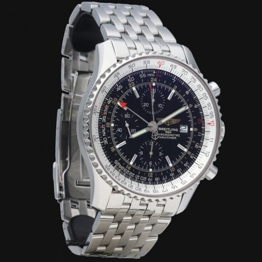 Breitling Navitimer World Gmt Chronograph Watch - Image 5