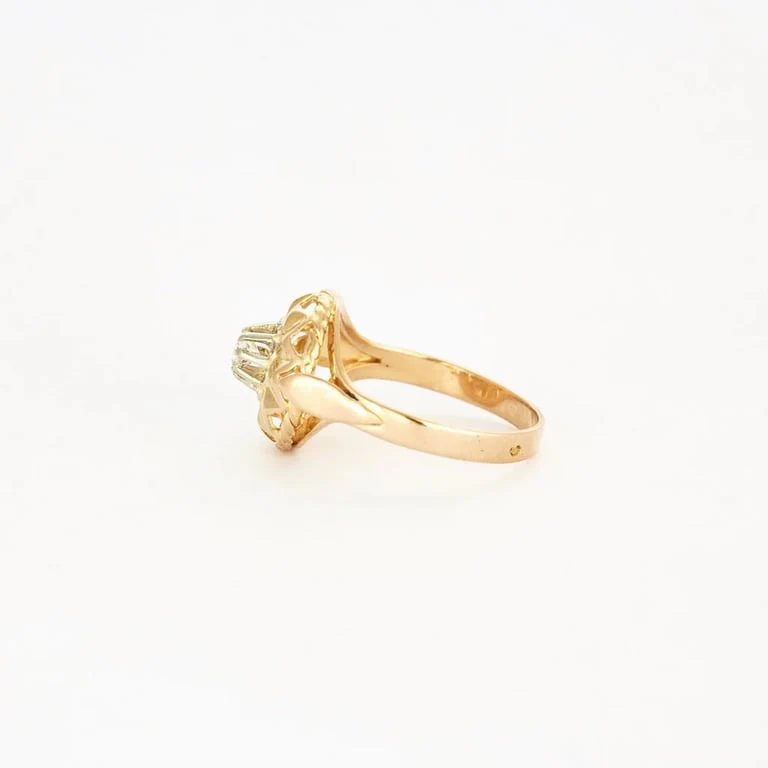 Rose gold diamond ring - Image 4