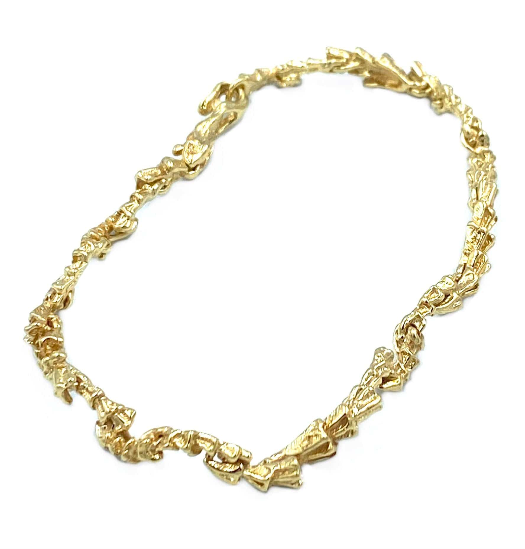 GILBERT ALBERT. 18k yellow gold bracelet - Image 3