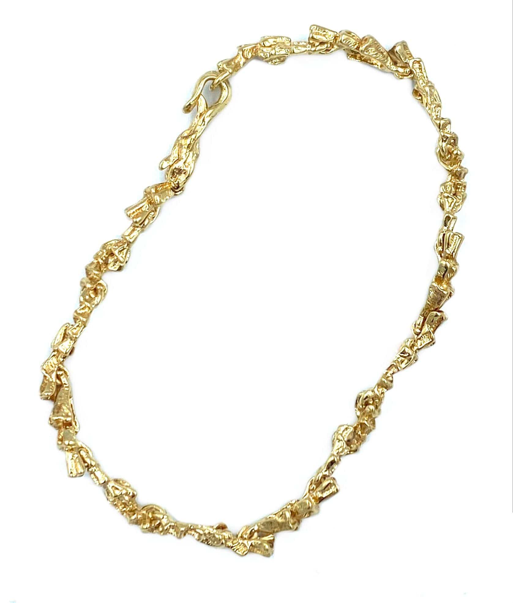 GILBERT ALBERT. 18k yellow gold bracelet - Image 6