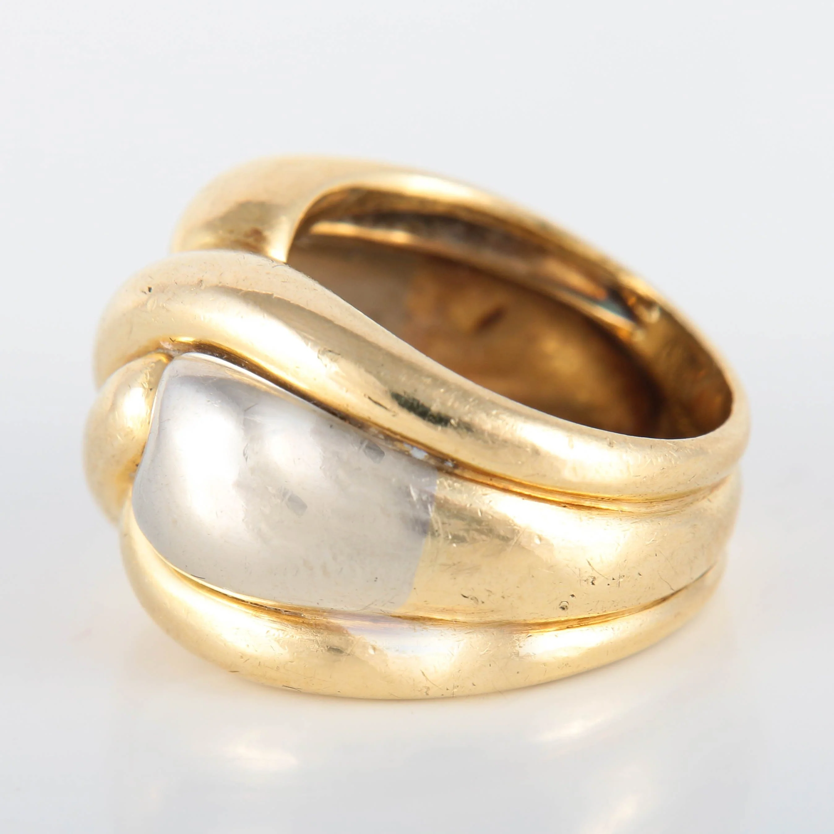 Wempé 2 gold ring - Image 5