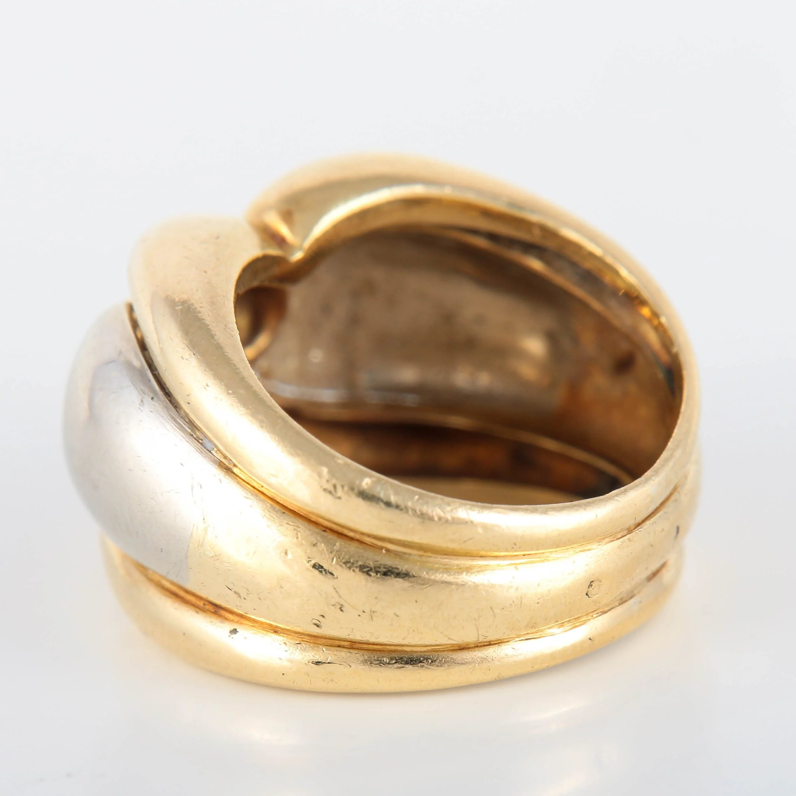 Wempé 2 gold ring - Image 6