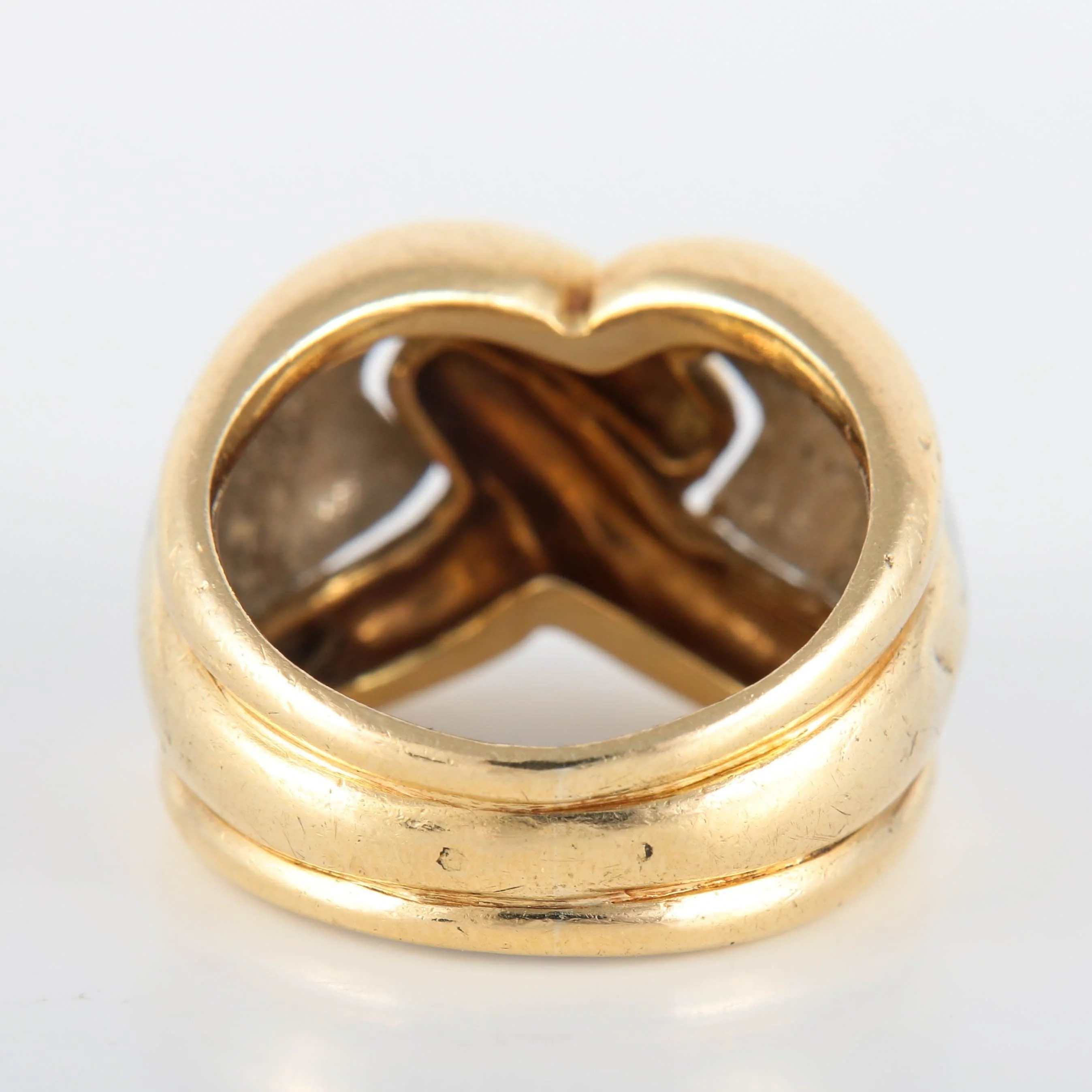 Wempé 2 gold ring - Image 7