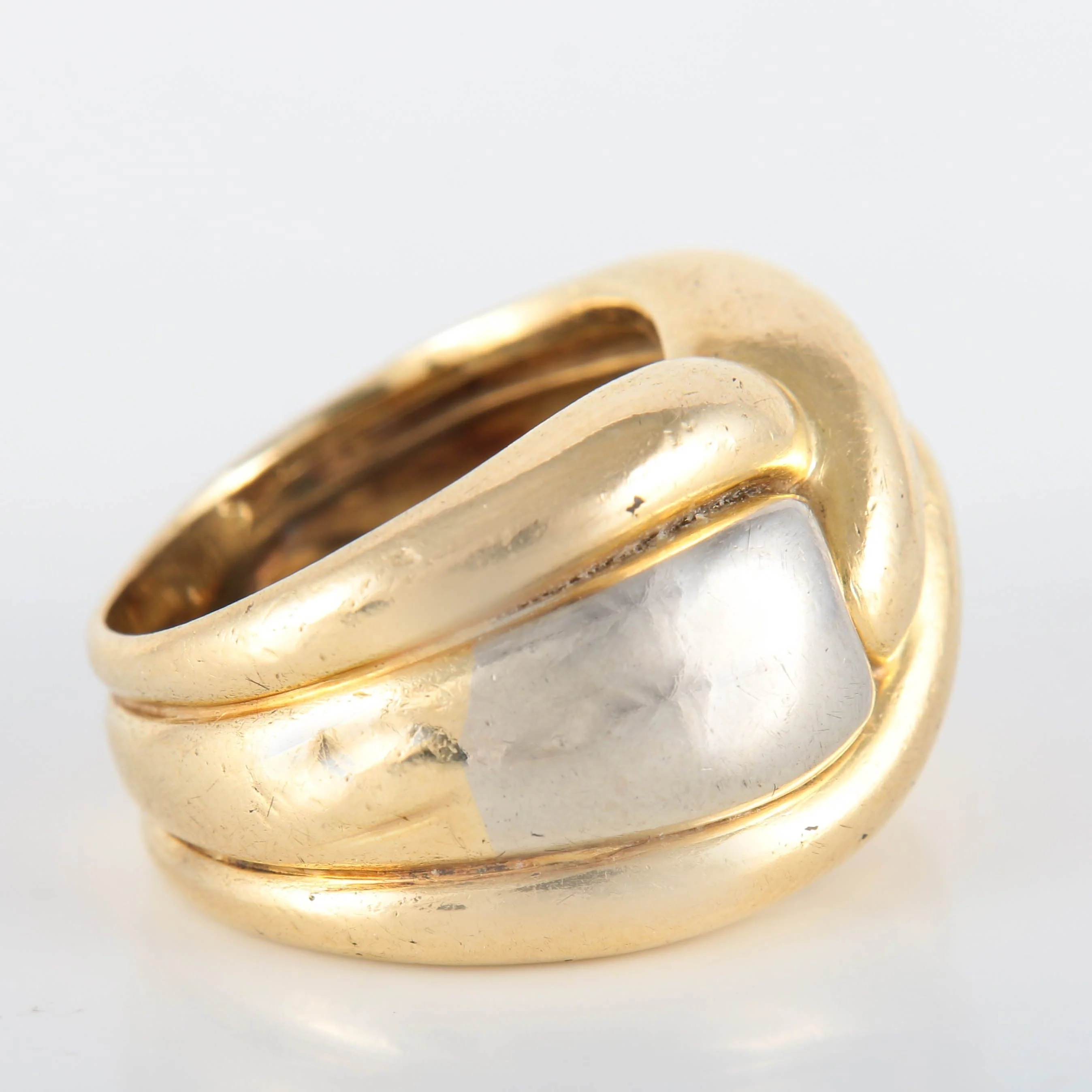 Wempé 2 gold ring - Image 9