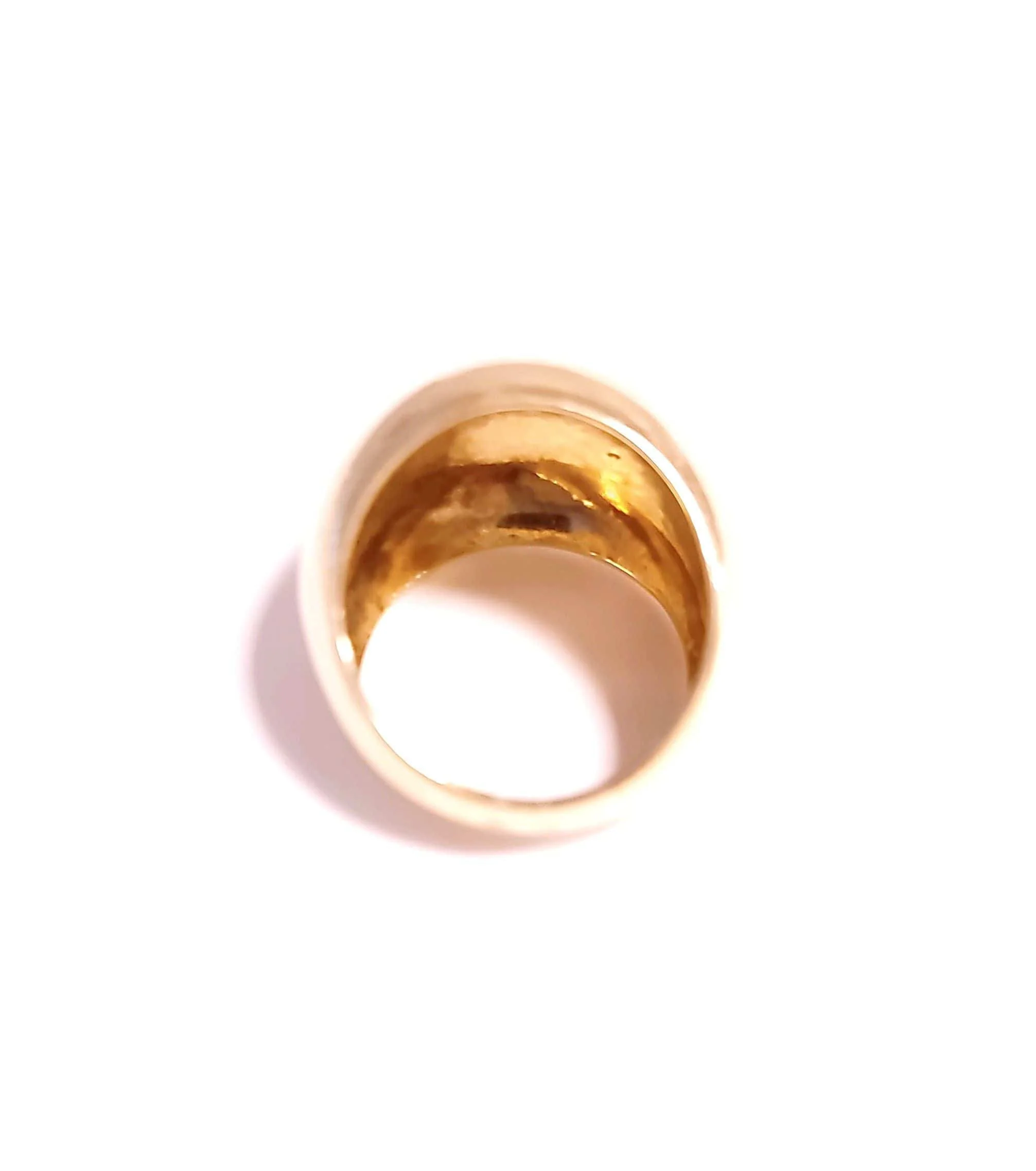Yellow gold ball ring - Image 3