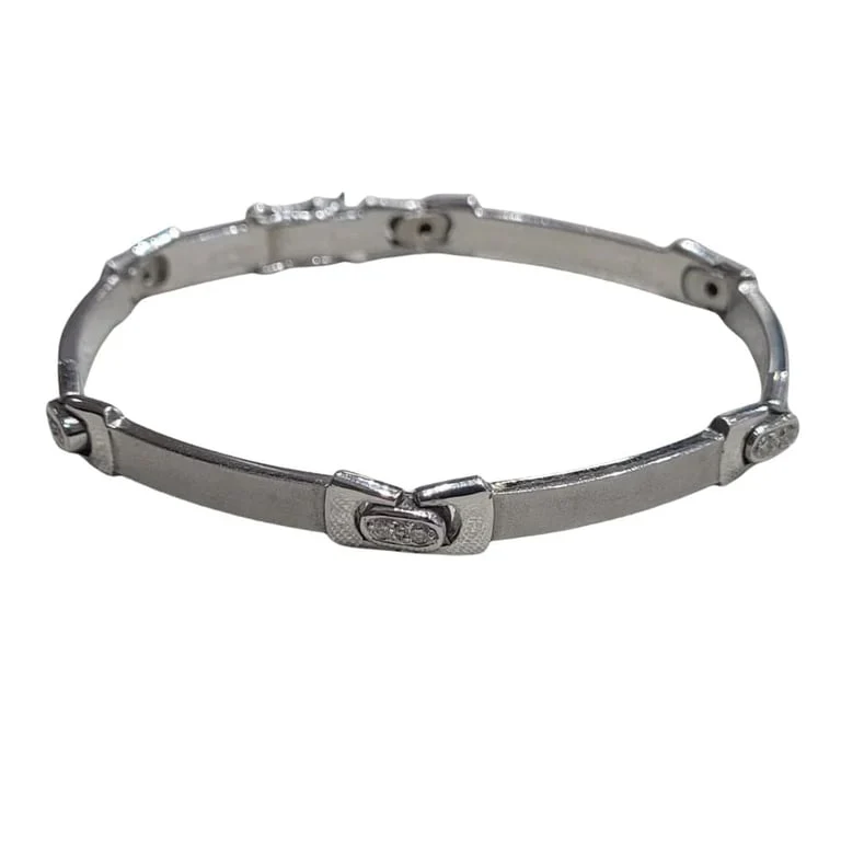 Pulsera - 18k white gold and diamond bracelet  - Image 4