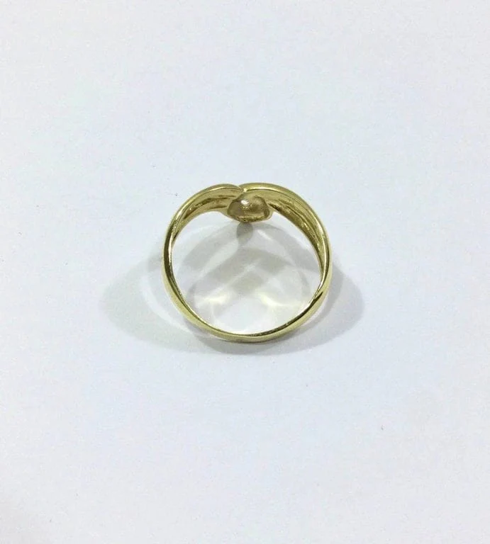 Openwork Gold Ring - Image 6