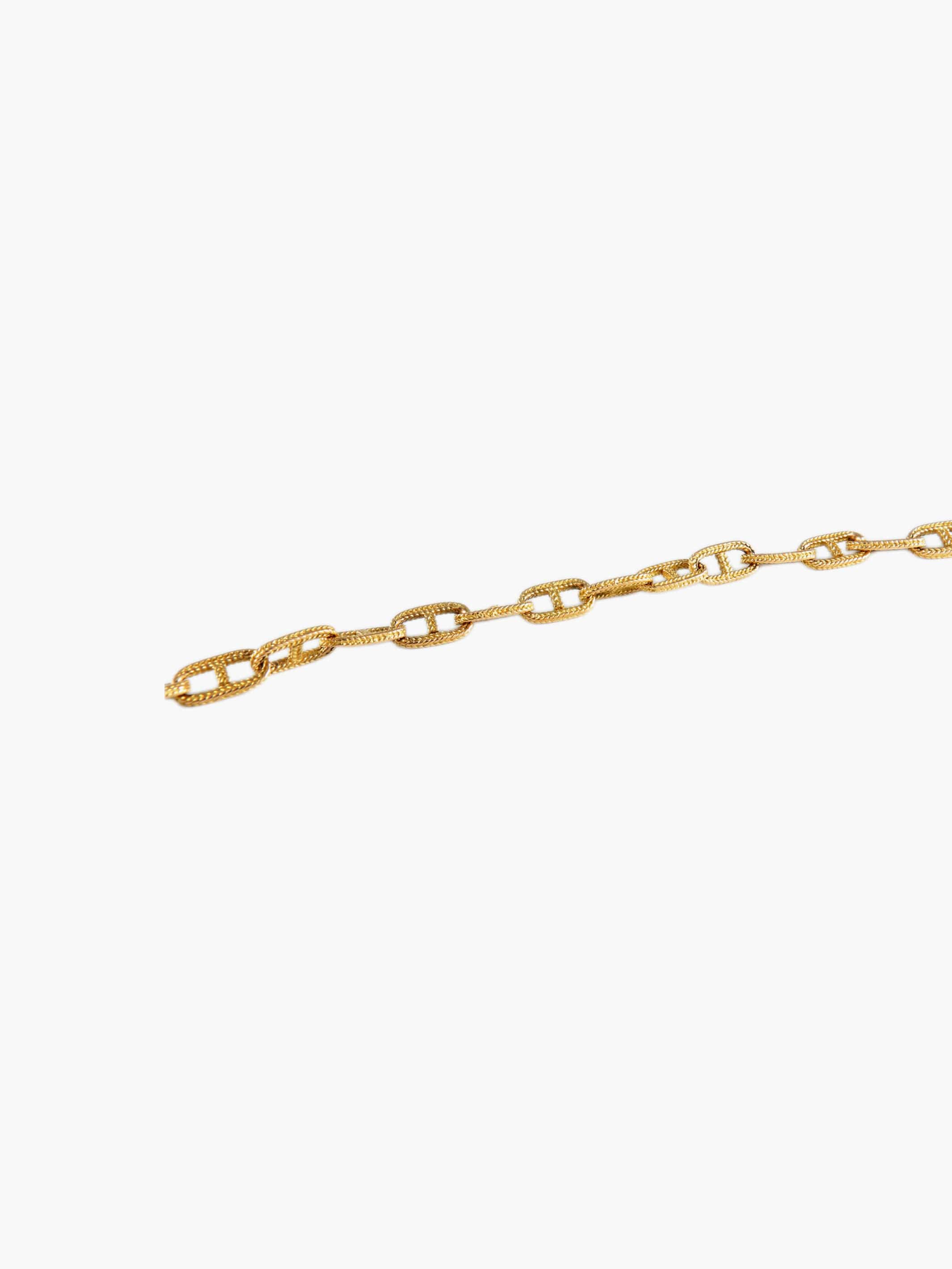 Anchor chain mesh bracelet - Image 3