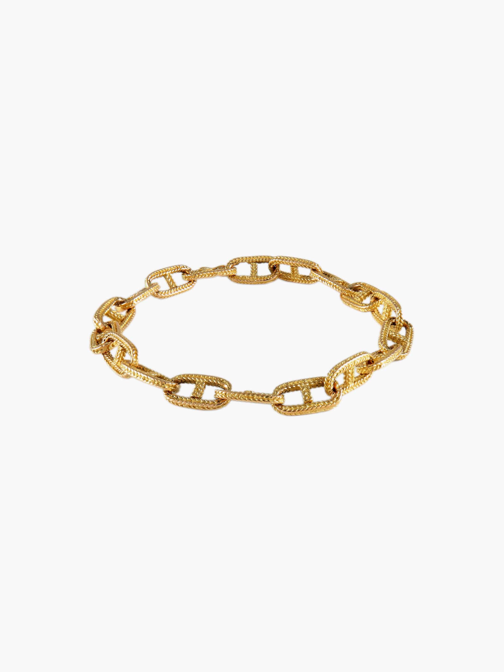 Anchor chain mesh bracelet - Image 4