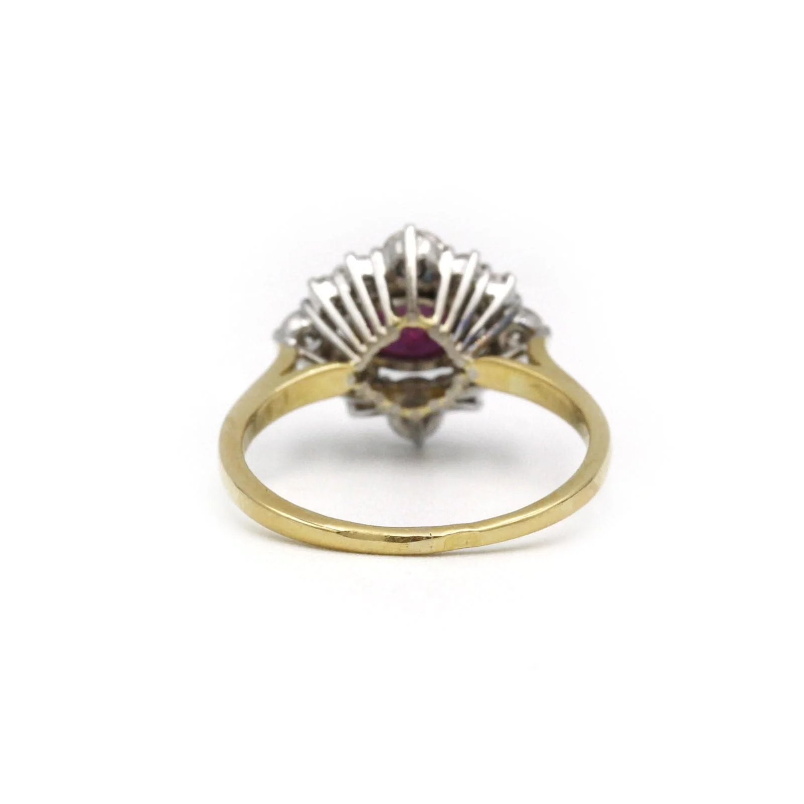 Ring - Gold, Ruby & Diamonds - Image 3