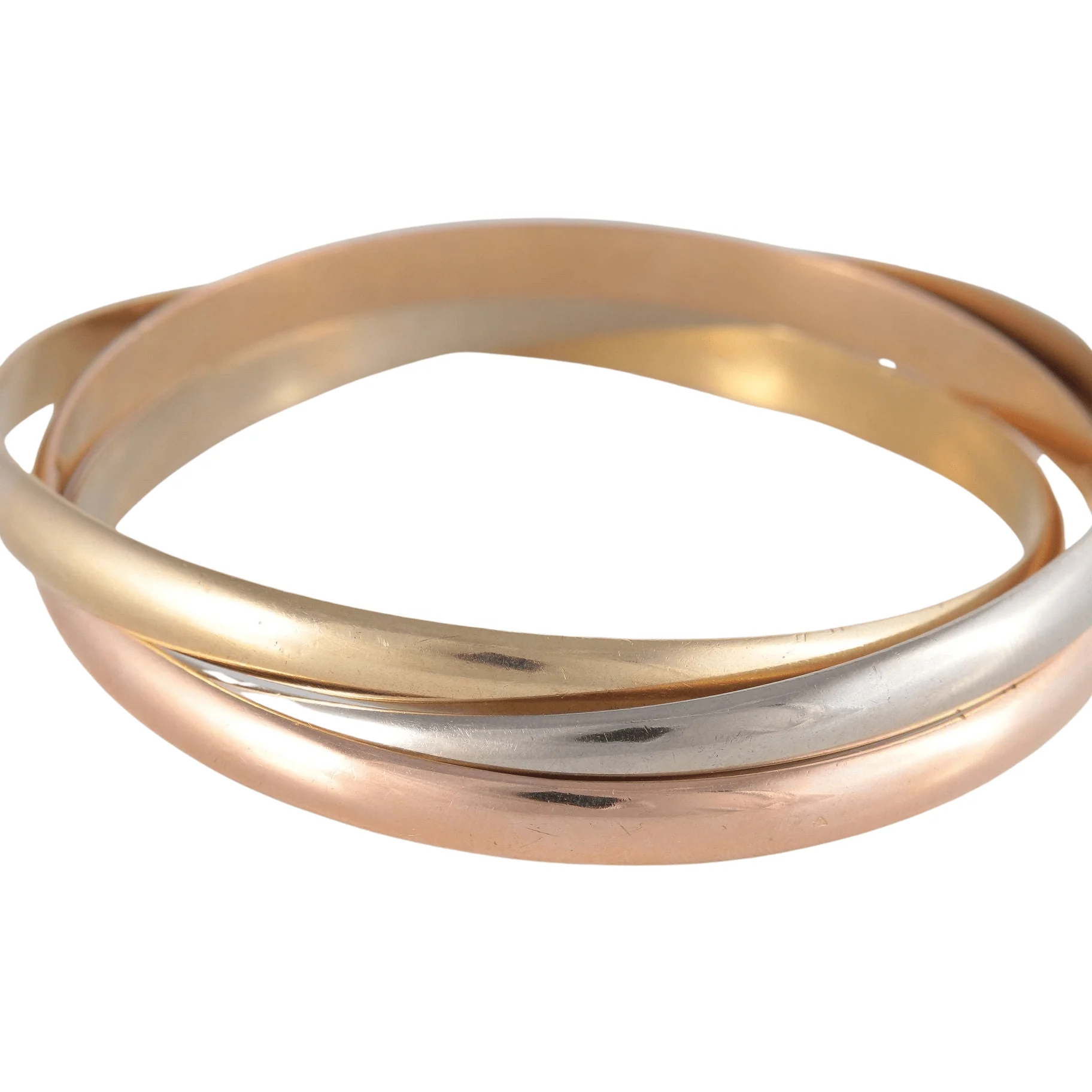 CARTIER - Bracelet Trinity 3 gold