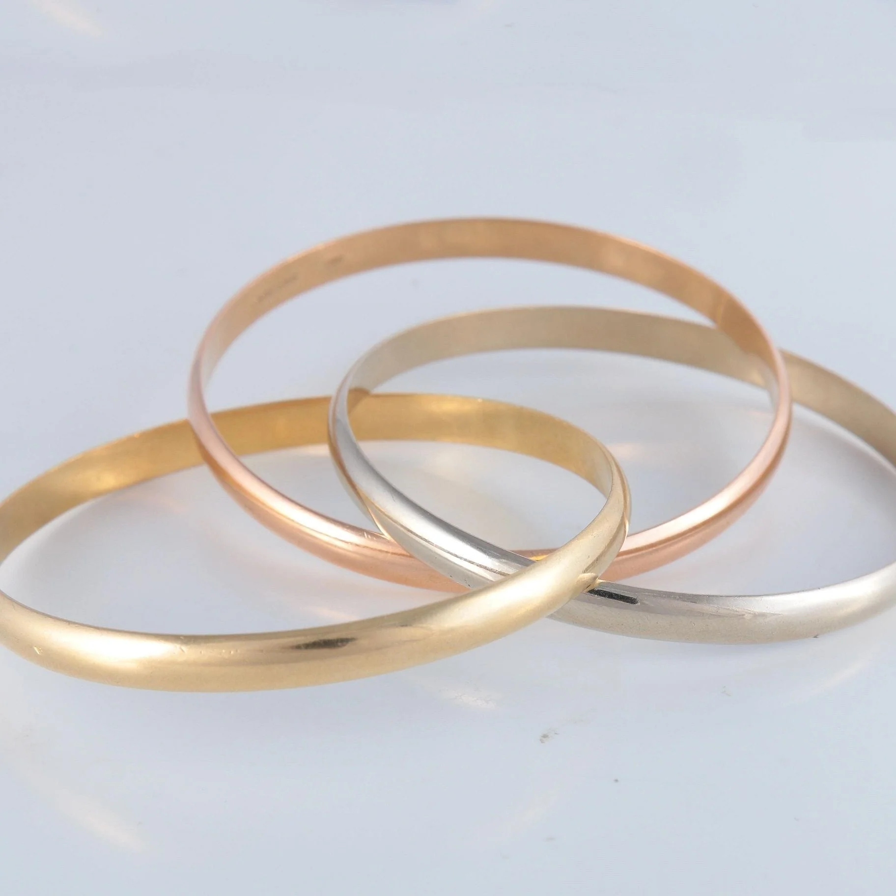 CARTIER - Bracelet Trinity 3 gold - Image 10