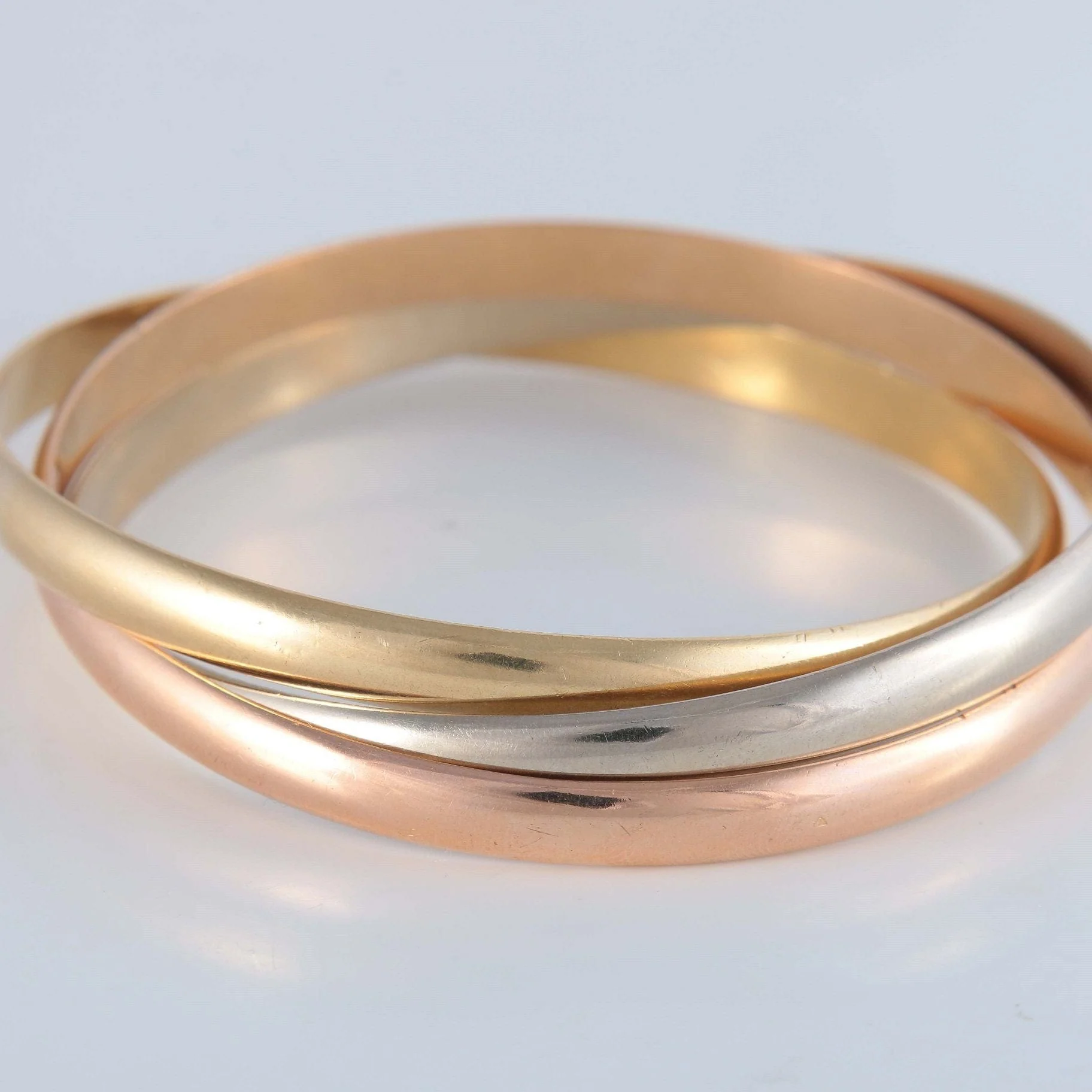 CARTIER - Bracelet Trinity 3 gold - Image 2