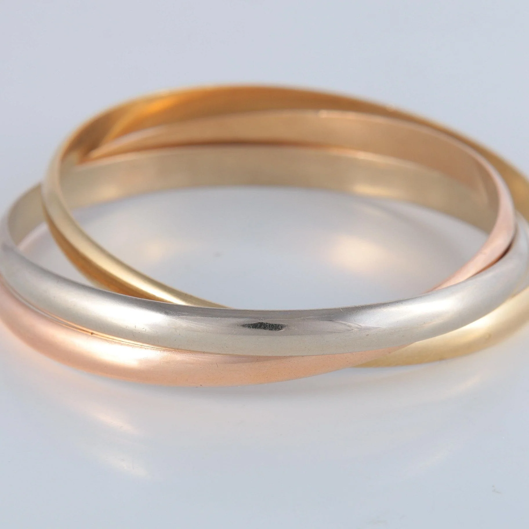CARTIER - Bracelet Trinity 3 gold - Image 6