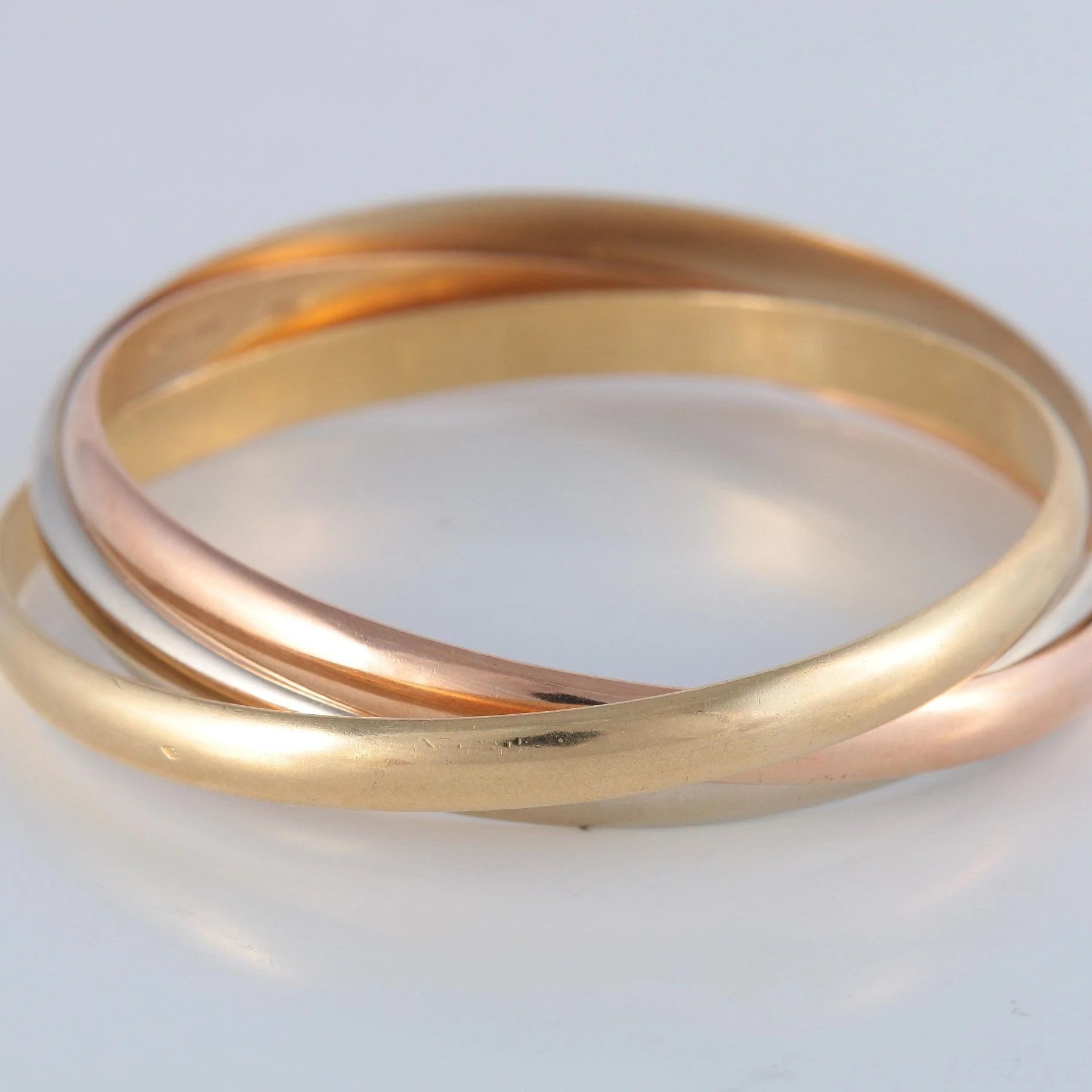 CARTIER - Bracelet Trinity 3 gold - Image 7