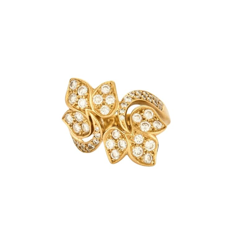 OJ PERRIN - Yellow gold ring