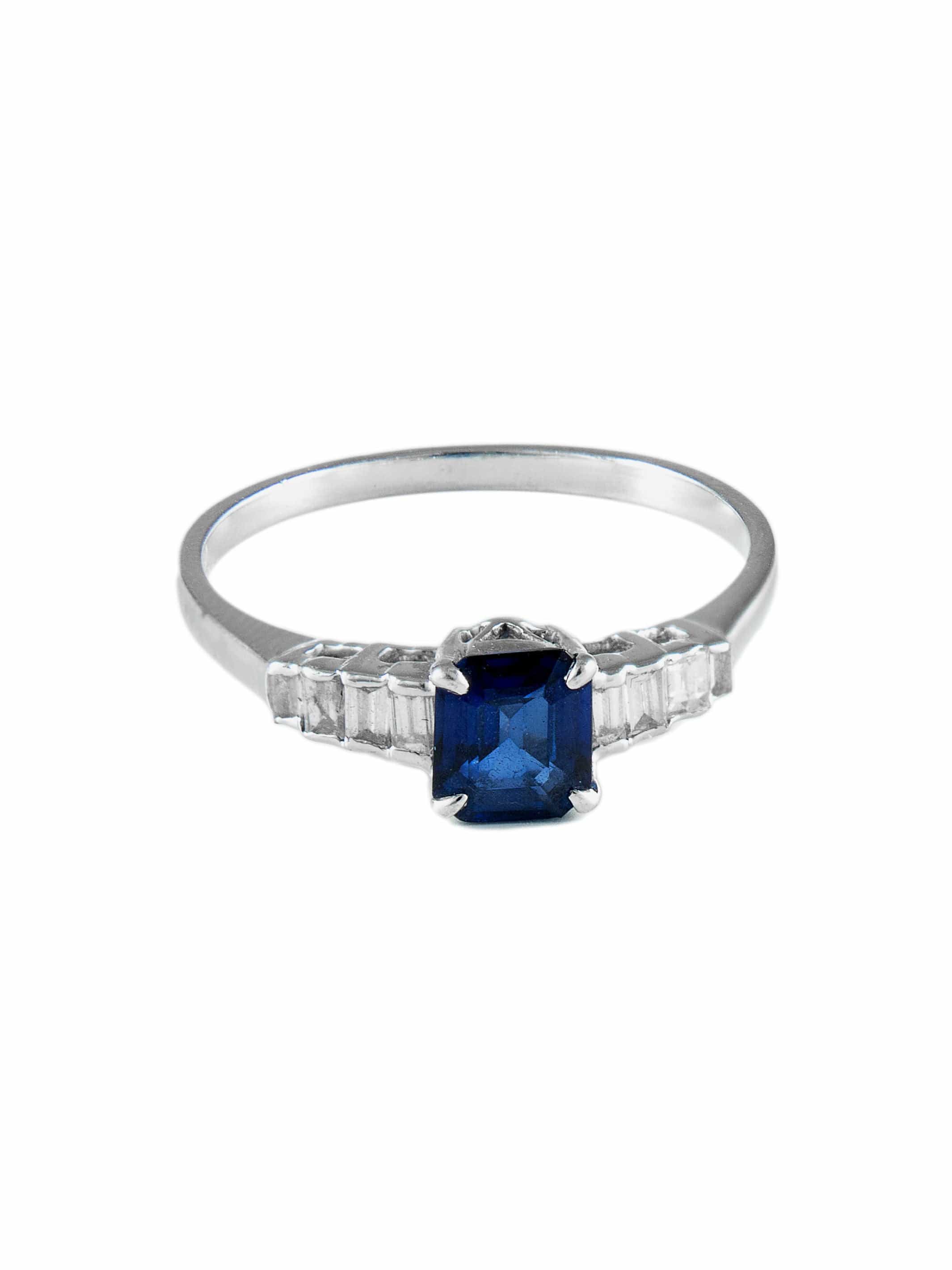 White Gold Diamond Ring