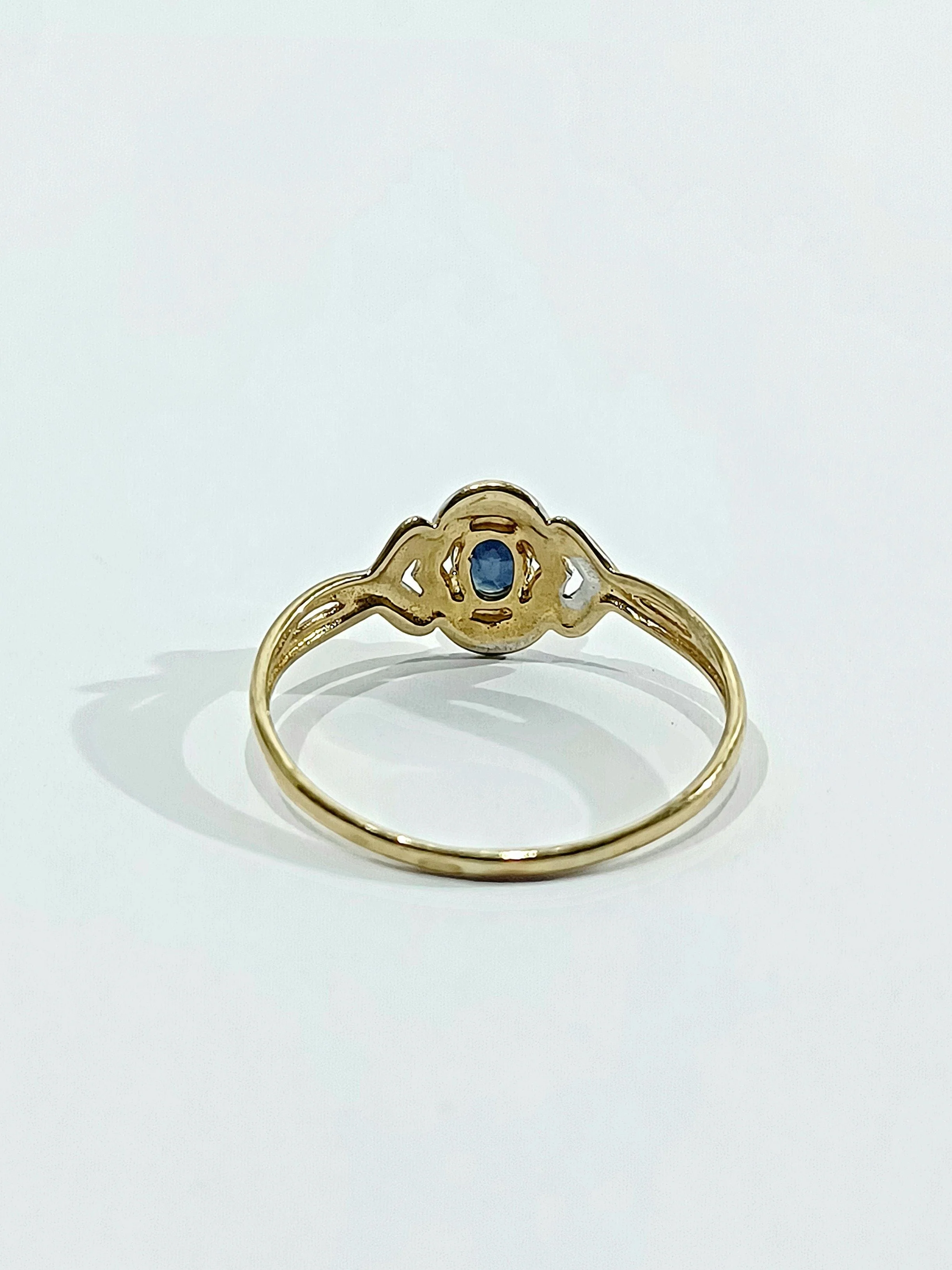 Gold And Sapphire Ring - Image 10