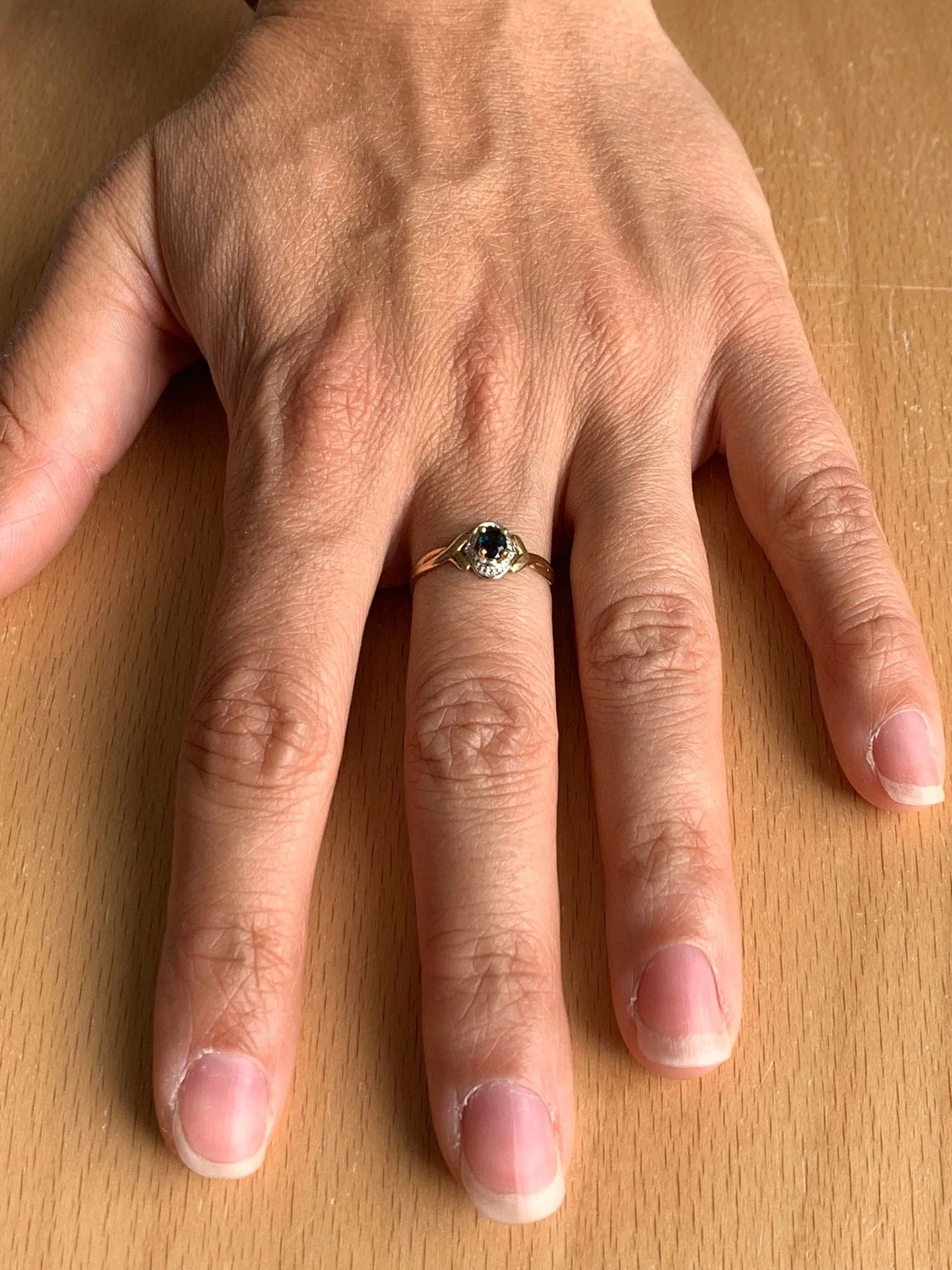 Gold And Sapphire Ring - Image 15
