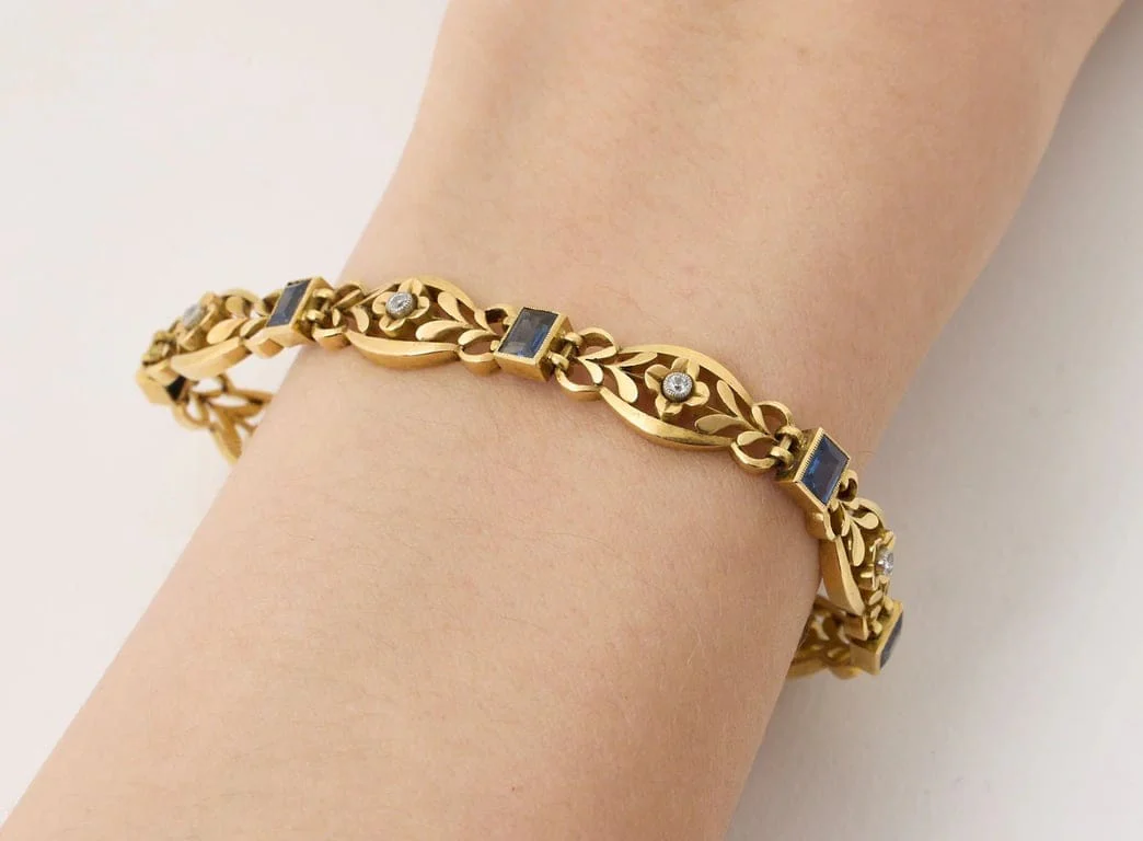 Belle Époque Diamond Bracelet - Image 2