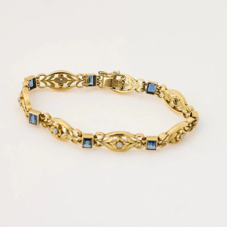 Belle Époque Diamond Bracelet - Image 4