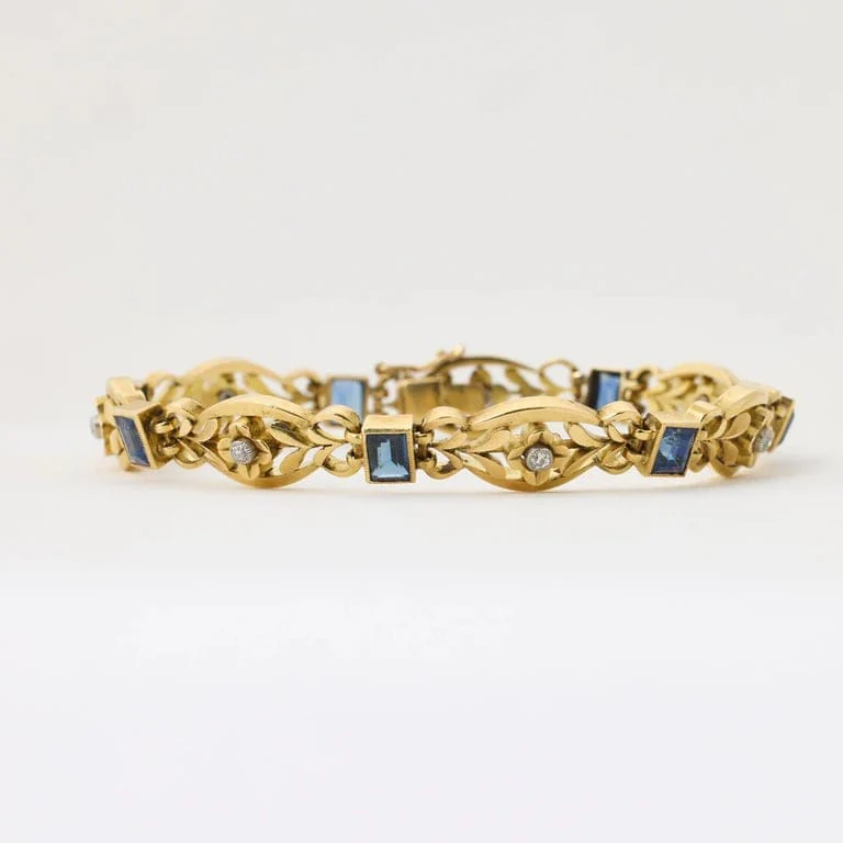 Belle Époque Diamond Bracelet - Image 5
