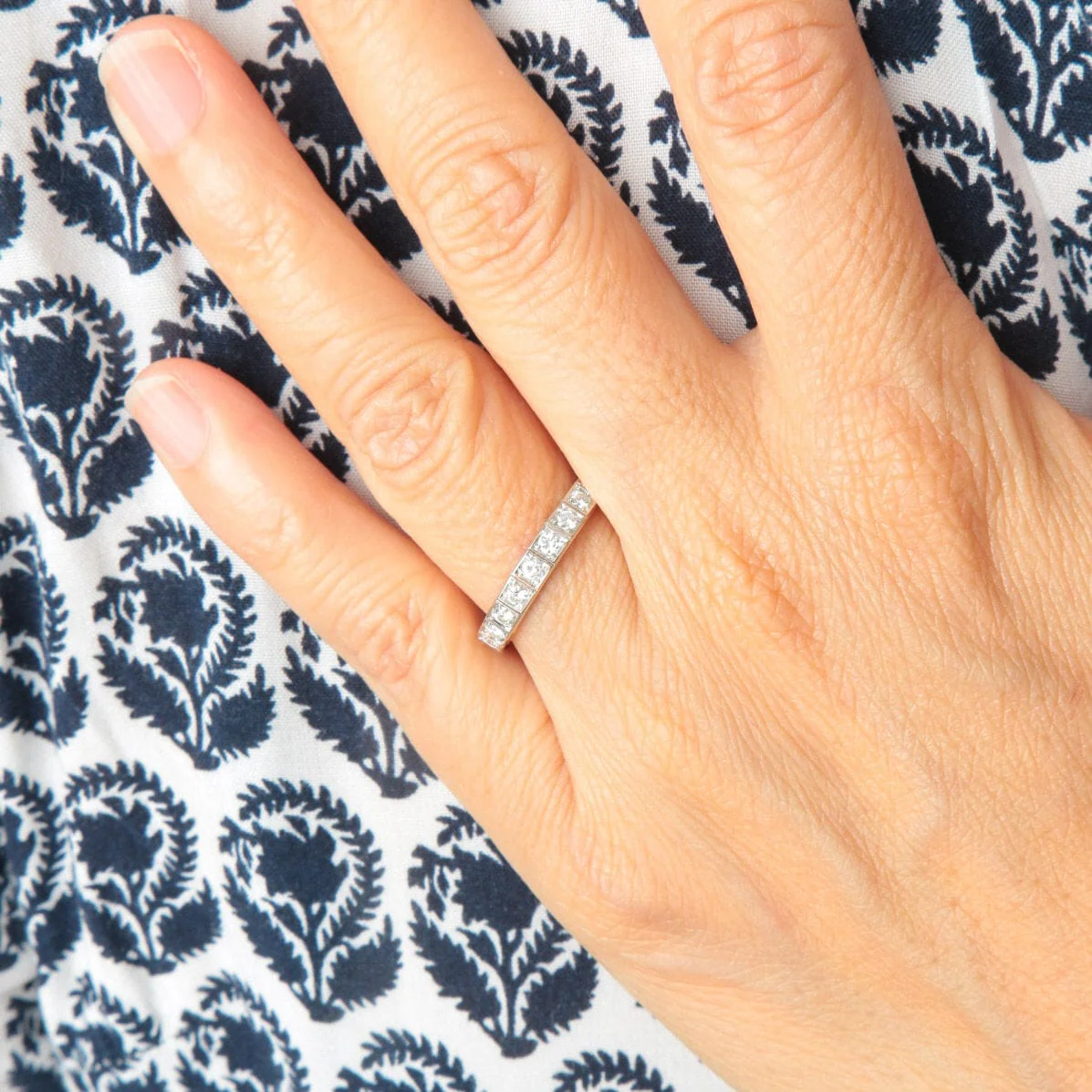 Diamond wedding ring - Image 3