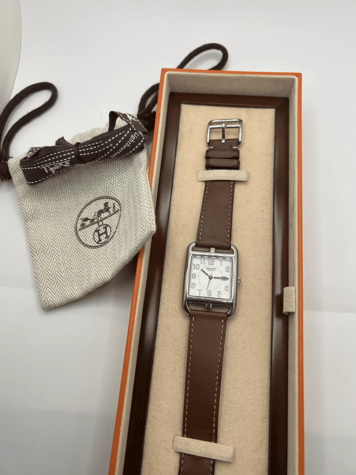 Hermès - Cape Cod Large Model watch in steel  - Image 2