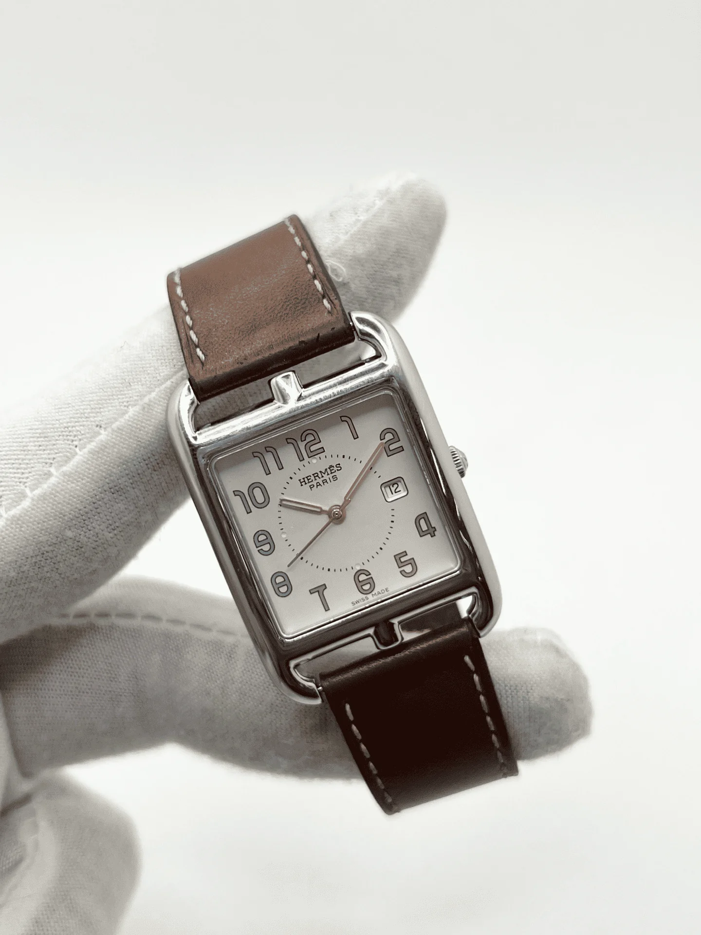 Hermès - Cape Cod Large Model watch in steel  - Image 3