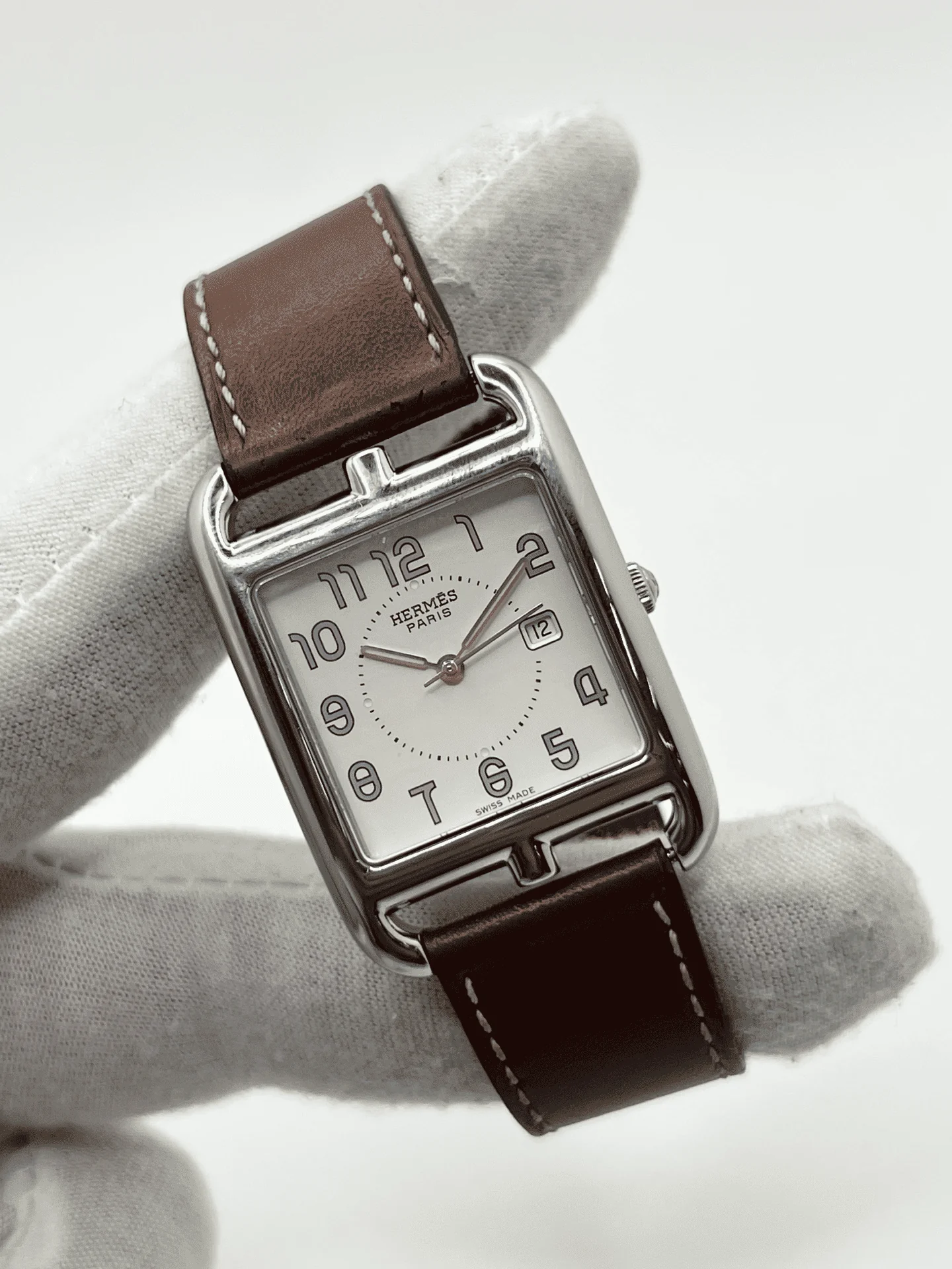 Hermès - Cape Cod Large Model watch in steel  - Image 4