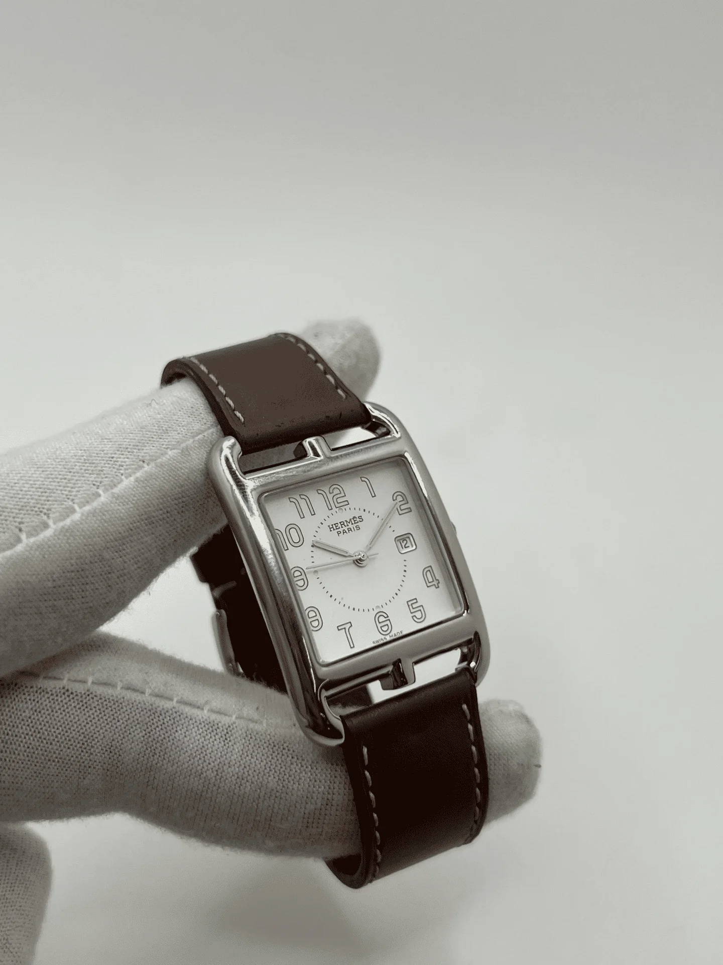 Hermès - Cape Cod Large Model watch in steel  - Image 5