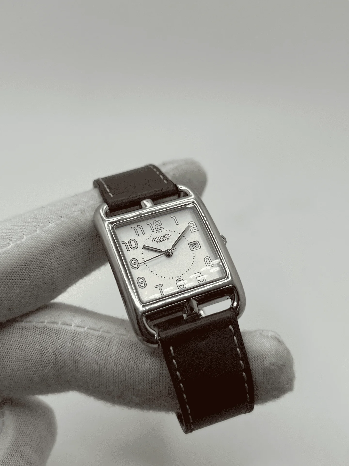 Hermès - Cape Cod Large Model watch in steel  - Image 7