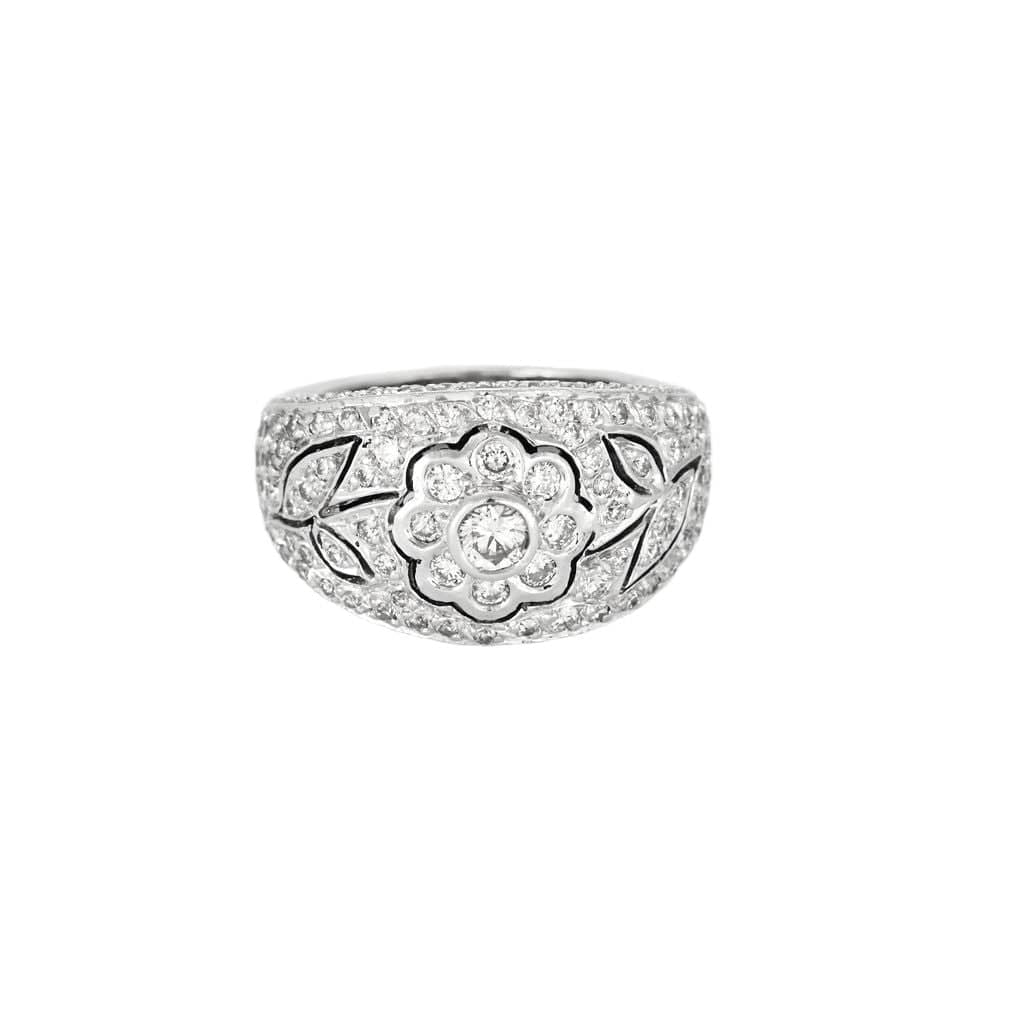 Floralie diamond ring