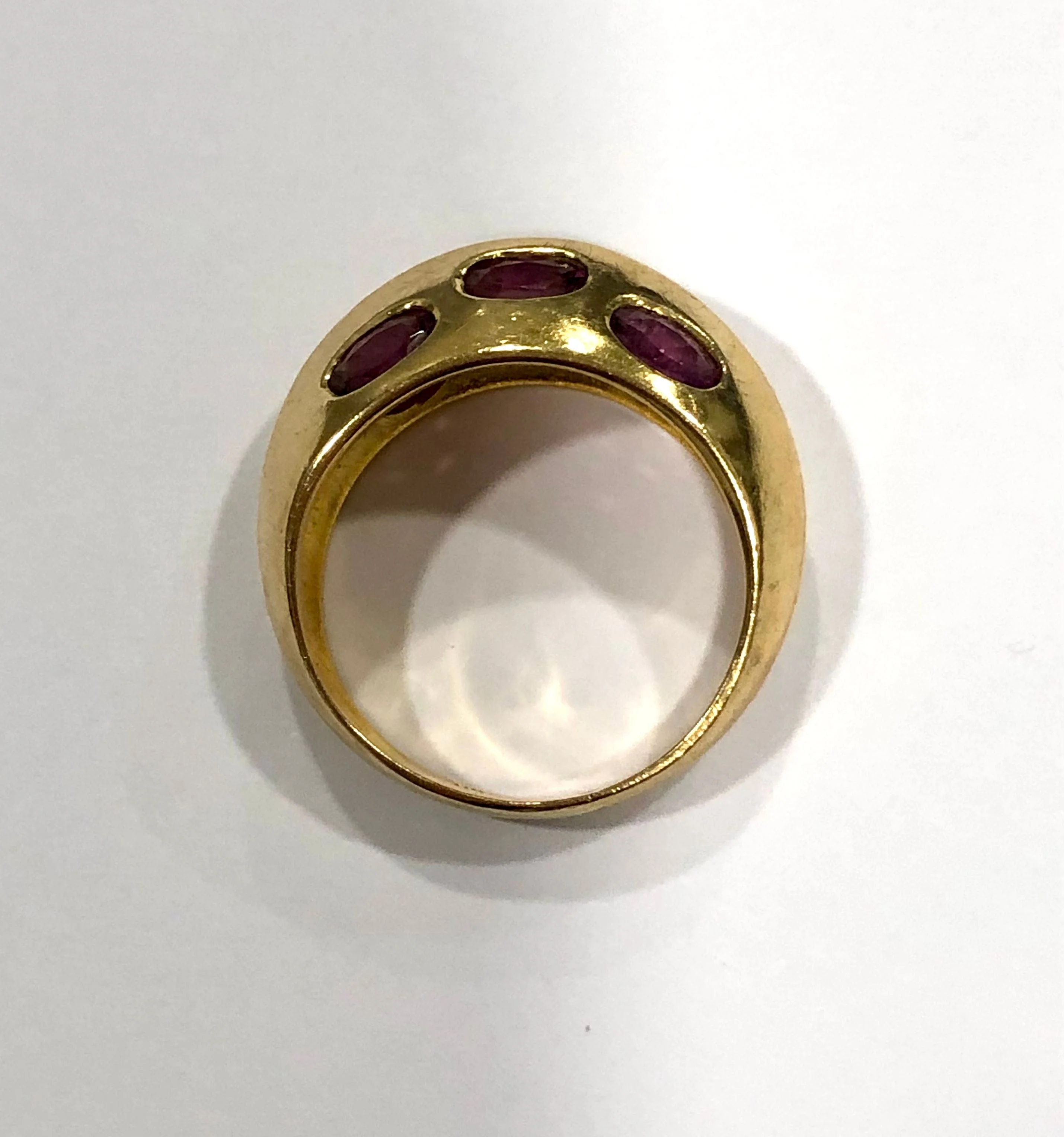 Yellow gold tourmaline ring - Image 4