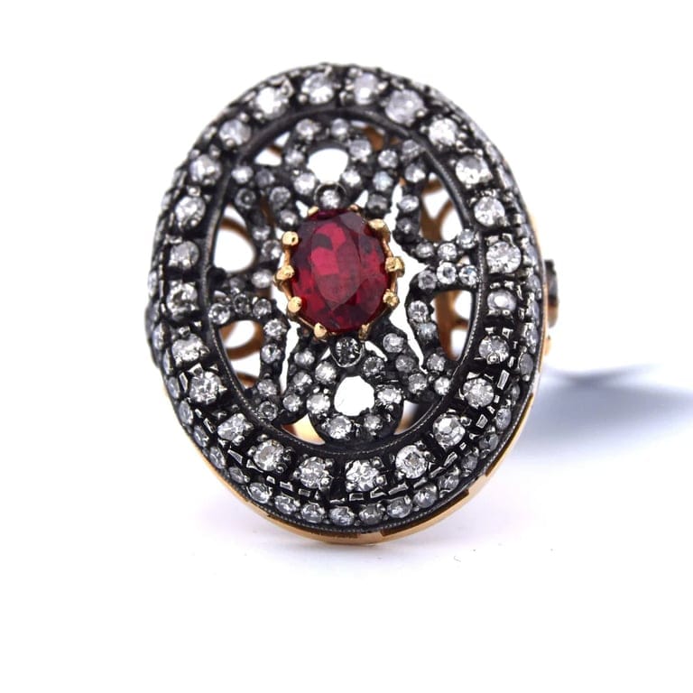 Ring Art Deco 1800