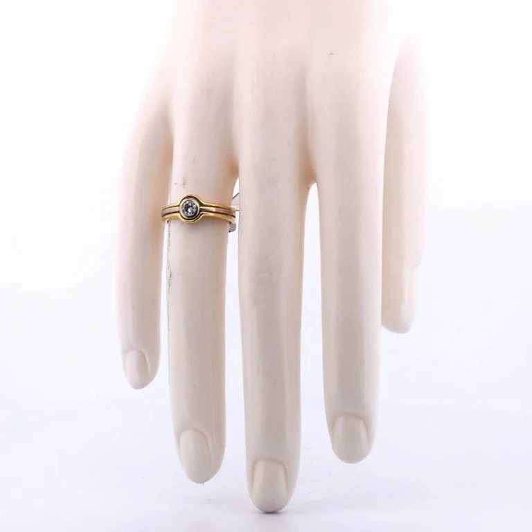 Antique gold diamond ring - Image 2